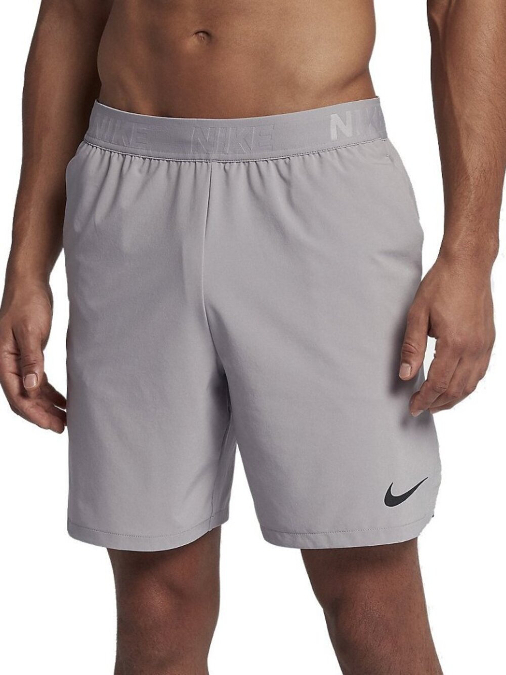 Nike Men's Flex Vent Max 2.0 Training Shorts, Grey, Size M